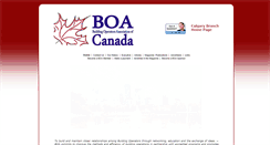 Desktop Screenshot of boacalgary.com